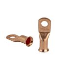 Techspan Tech662444 Cosses droites en cuivre avec trou (Paquet de 2)