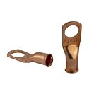 Techspan Tech662547 Cosses droites en cuivre avec trou (Paquet de 2)
