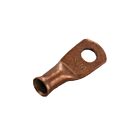 Techspan Tech662638 Cosses droites en cuivre avec trou (Paquet de 4)