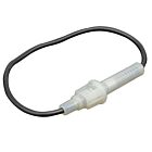 Techspan Tech-664081 Fil noir/Support blanc Porte-fusibles