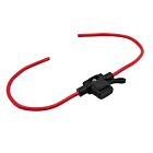 Techspan Tech-664113 Fil rouge/Support noir Porte-fusibles