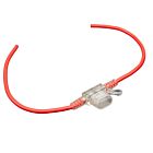 Techspan Tech-664119 Fil rouge/Support transparent Porte-fusibles