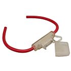 Techspan Tech-664121 Fil rouge/Support transparent Porte-fusibles