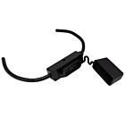 Techspan Tech-666255 Fil noir/Support noir Porte-fusibles