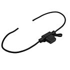 Techspan Tech-666257 Fil noir/Support noir Porte-fusibles