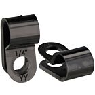 Techspan Tech-667076 Noir Colliers de câble en nylon (Paquet de 10)