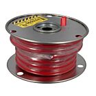 Techspan Tech669244 Rouge Câble de batterie en PVC 25 pi