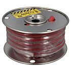 Techspan Tech669273 Rouge Câble de batterie en caoutchouc 25 pi