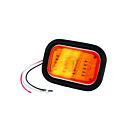 Techspan tech-705119 Ambre LED Feu clignotant/stationnement rectangulaire