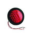 Techspan tech-705146 Rouge LED Feu d'arrêt/clignotant/arrière rond 4 po