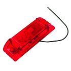 Techspan tech-712192 Rouge LED Feu de gabarit/position 2 x 6 po avec lentille réfléchissante