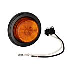 Techspan tech-712232 Diodes rouges/lentille transparente LED Feu de gabarit/position rond 2 po