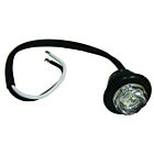 Techspan tech-712252 Transparent LED Feu de gabarit/position rond 3/4 po