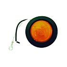 Techspan tech-712299 Ambre Incandescente Feu de gabarit/position rond 2 po