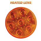 Techspan tech-735024 ambre LED Feu clignotant/arrière rond 4 po