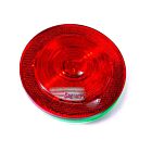 Techspan tech-735125 Rouge Incandescente Feu d'arrêt/clignotant/arrière rond 4 po