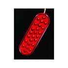 Techspan tech-735200 Rouge LED Feu d'arrêt/clignotant/arrière ovale