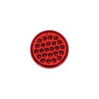 Techspan tech-735208 Rouge LED Feu d'arrêt/clignotant/arrière rond 4 po