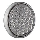 Techspan tech-735212 Diodes rouges/lentille transparente LED Feu d'arrêt/clignotant/arrière rond 4 po