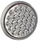 Techspan tech-735213 Diodes ambre/lentille transparente LED Feu clignotant/arrière rond 4 po