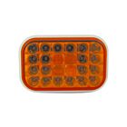 Techspan tech-735383 Ambre LED Feu clignotant/arrière rectangulaire