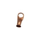Techspan Tech762229 Cosses droites en cuivre avec trou (Paquet de 20)