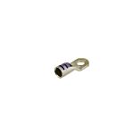 Techspan Tech762351 Violet Cosses droites en cuivre étamé avec trou (Paquet de 25)