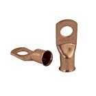 Techspan Tech762539 Cosses droites en cuivre avec trou (Paquet de 20)