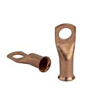 Techspan Tech762545 Cosses droites en cuivre avec trou (Paquet de 20)