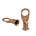 Techspan Tech762549 Cosses droites en cuivre avec trou (Paquet de 20)