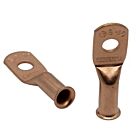 Techspan Tech762551 Cosses droites en cuivre avec trou (Paquet de 20)