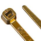 Techspan Tech-762788 Or Attache-câbles (Paquet de 100)