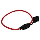 Techspan Tech-764115 Fil rouge/Support noir Porte-fusibles (Paquet de 25)