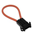 Techspan Tech-764117 Fil orange/Support noir Porte-fusibles (Paquet de 25)