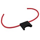 Techspan Tech-764125 Fil rouge/Support noir Porte-fusibles