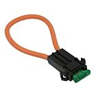 Techspan Tech-764233 Fil orange/Support noir Porte-fusibles (Paquet de 25)