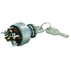 Techspan Tech765205 45A Interrupteur d'allumage 4 positions, clé universelle