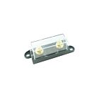 Techspan Tech-766148 Support noir/Couvercle transparent Porte-fusibles