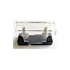 Techspan Tech-766150 Support noir/Couvercle transparent Porte-fusibles