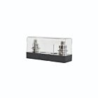 Techspan Tech-766151 Support noir/Couvercle transparent Porte-fusibles