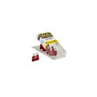 Techspan Tech-766214 10A Rouge Fusibles à lame standard (Paquet de 5)