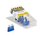 Techspan Tech-766215 15A Bleu Fusibles à lame standard (Paquet de 5)