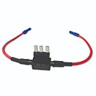 Techspan Tech-766267 10A Fil rouge/Support noir Prises de fusible (Paquet de 25)