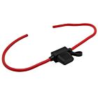 Techspan Tech-766268 Fil rouge/Support noir Porte-fusibles (Paquet de 25)