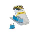 Techspan Tech-766548 15A Bleu Fusibles à lame standard (Paquet de 5)