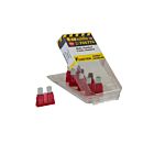 Techspan Tech-766776 10A Rouge Fusibles à lame standard (Paquet de 5)