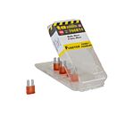 Techspan Tech-766814 10A Rouge Fusibles à lame Micro-2 (Paquet de 5)