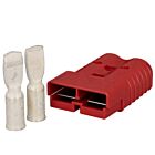 Techspan Tech769328 350A Rouge Ensemble de connecteur de batterie Fast N Safe