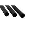 Techspan tech-769397 Noir Gaine thermorétractable à paroi simple
