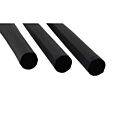 Techspan tech-769956 Noir Gaine thermorétractable à paroi simple